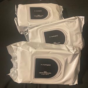 3x MAC original wipes (make up remover)
